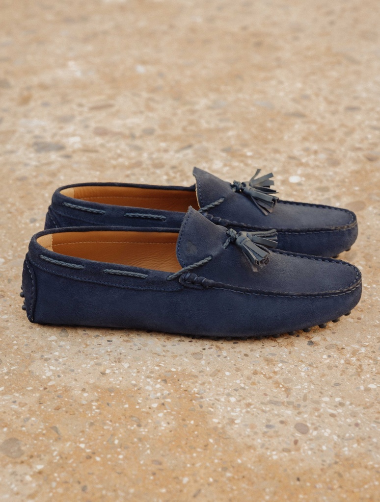 Loafers : Renato - Navy Blue