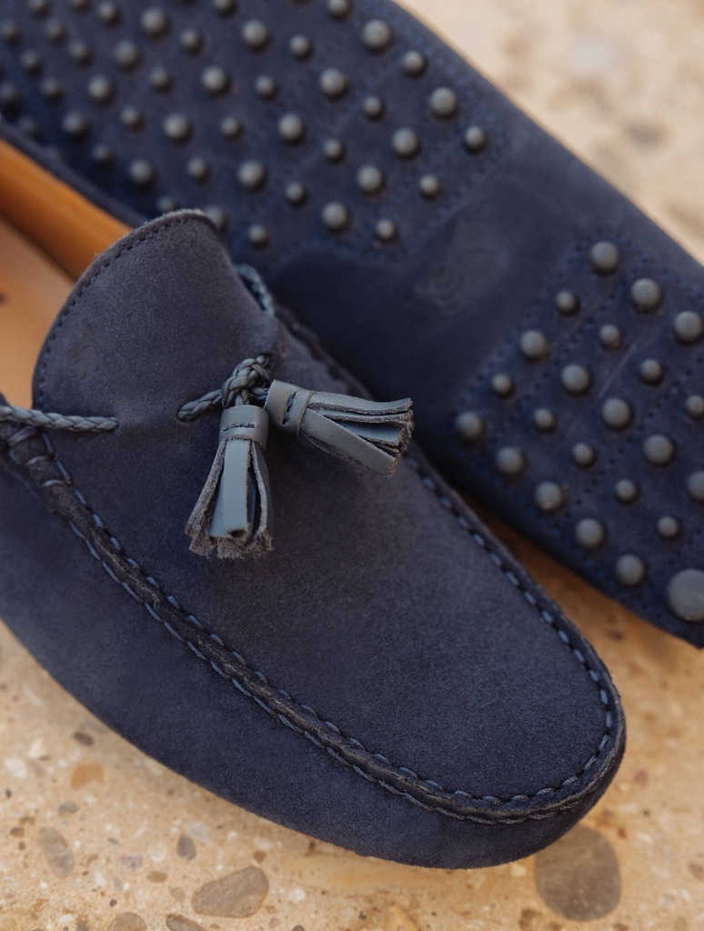 Mocassins : Renato - Navy Blue