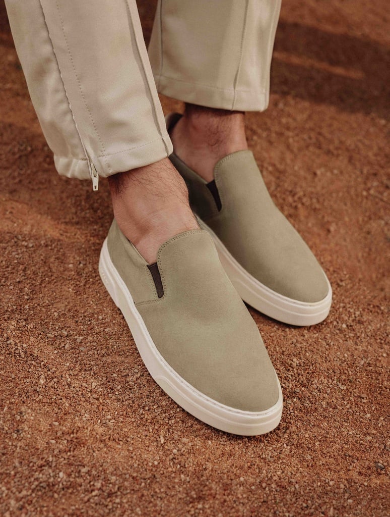 Zapatillas : Sacha - Greige Green