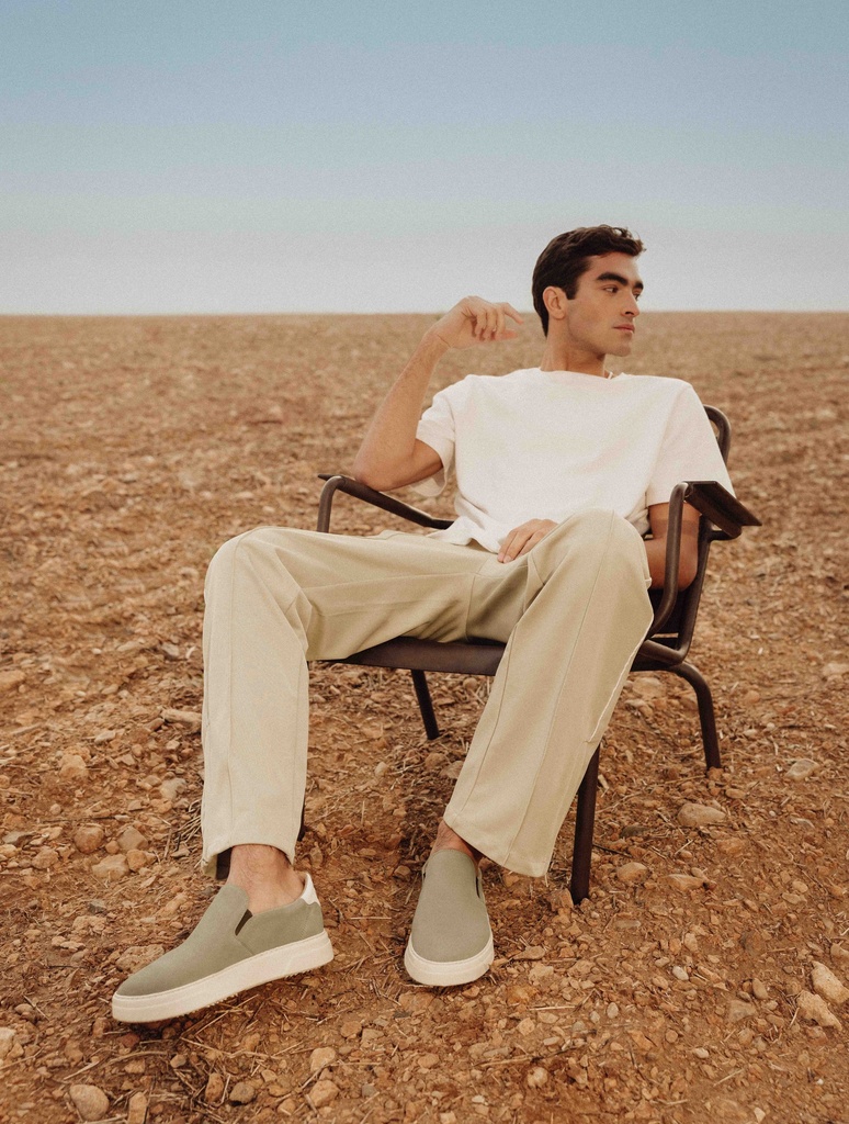 Baskets : Sacha - Grege Green