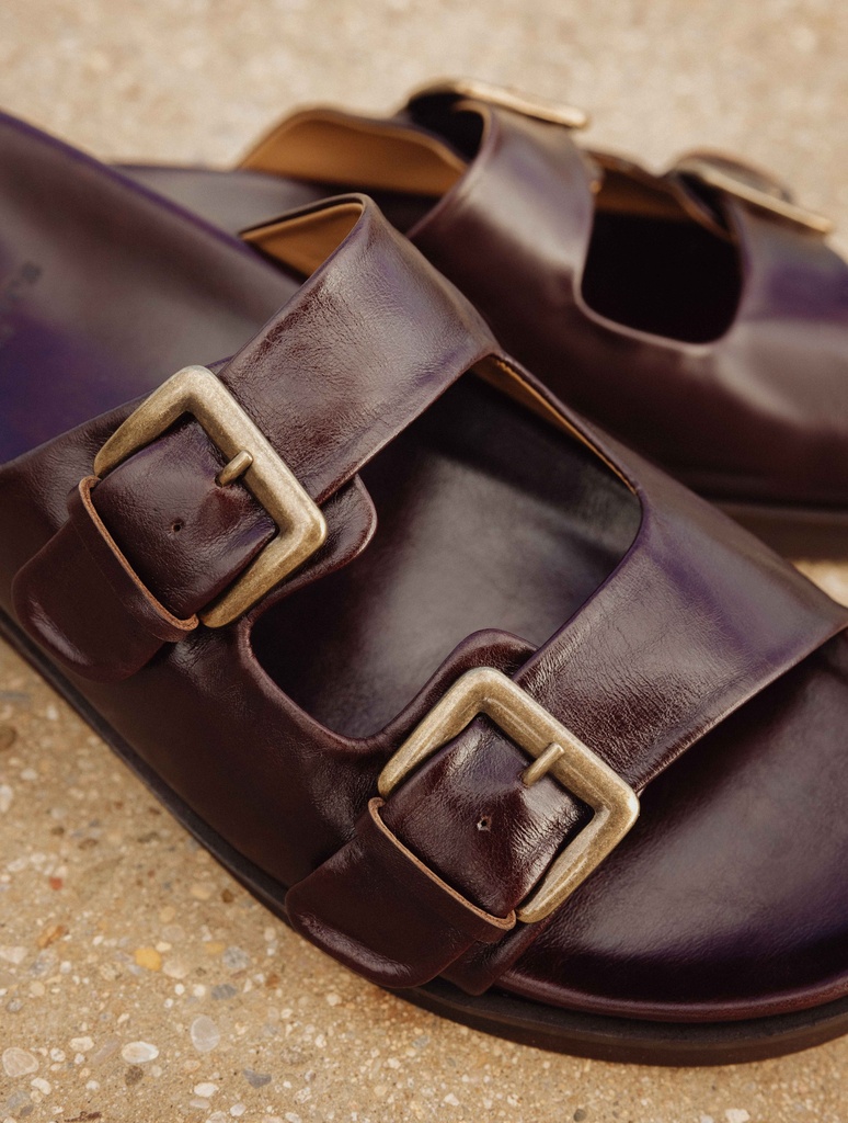 Sandals & Espadrilles : Shiro - Irish Coffee