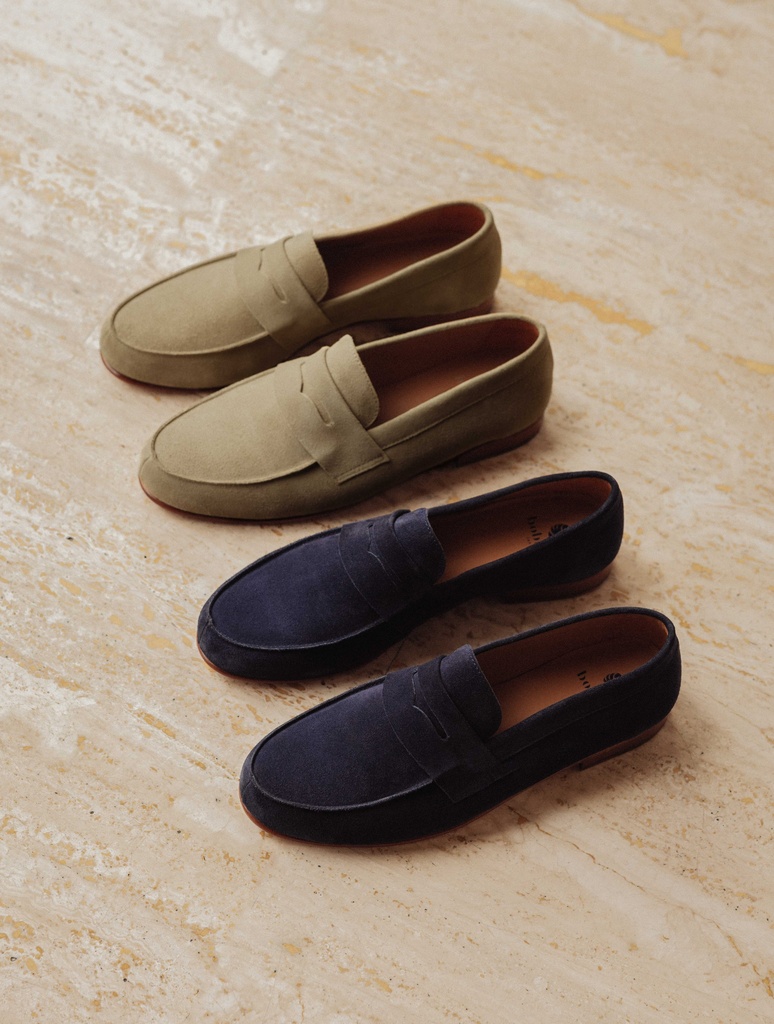 Mokassins : Stanley - Grege Green