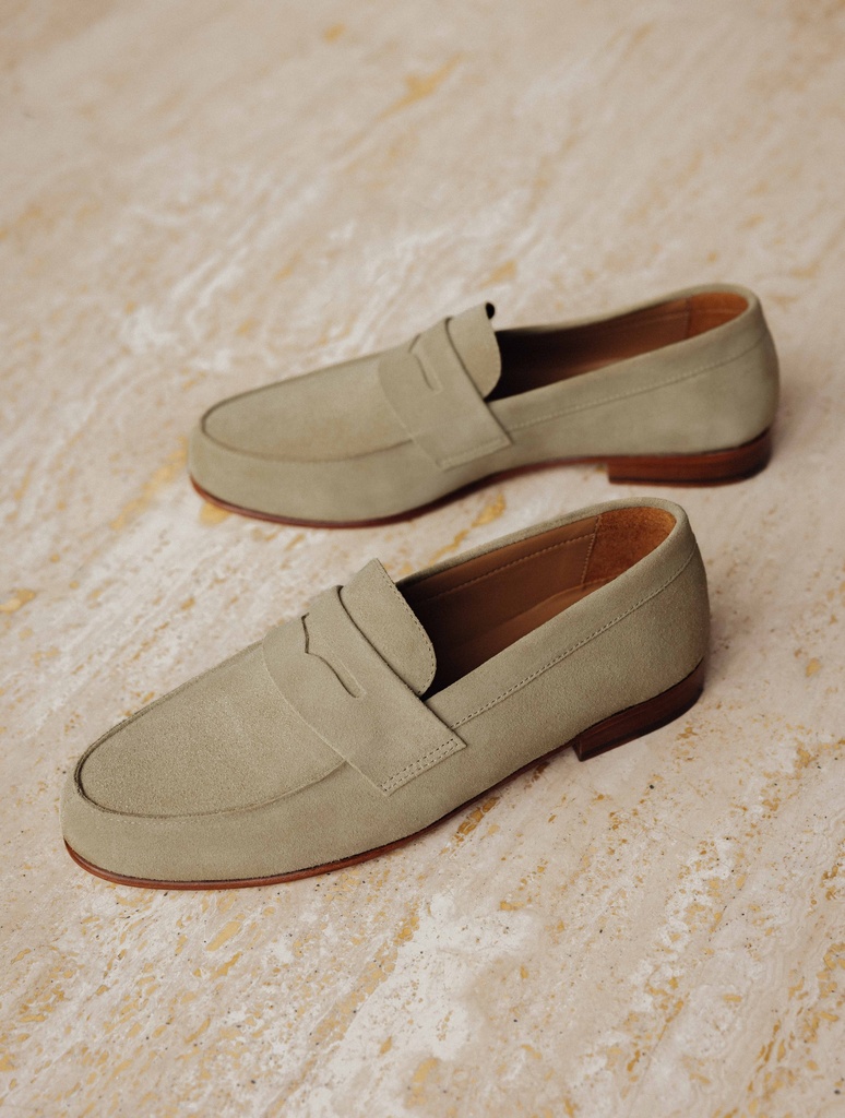 Mokassins : Stanley - Grege Green