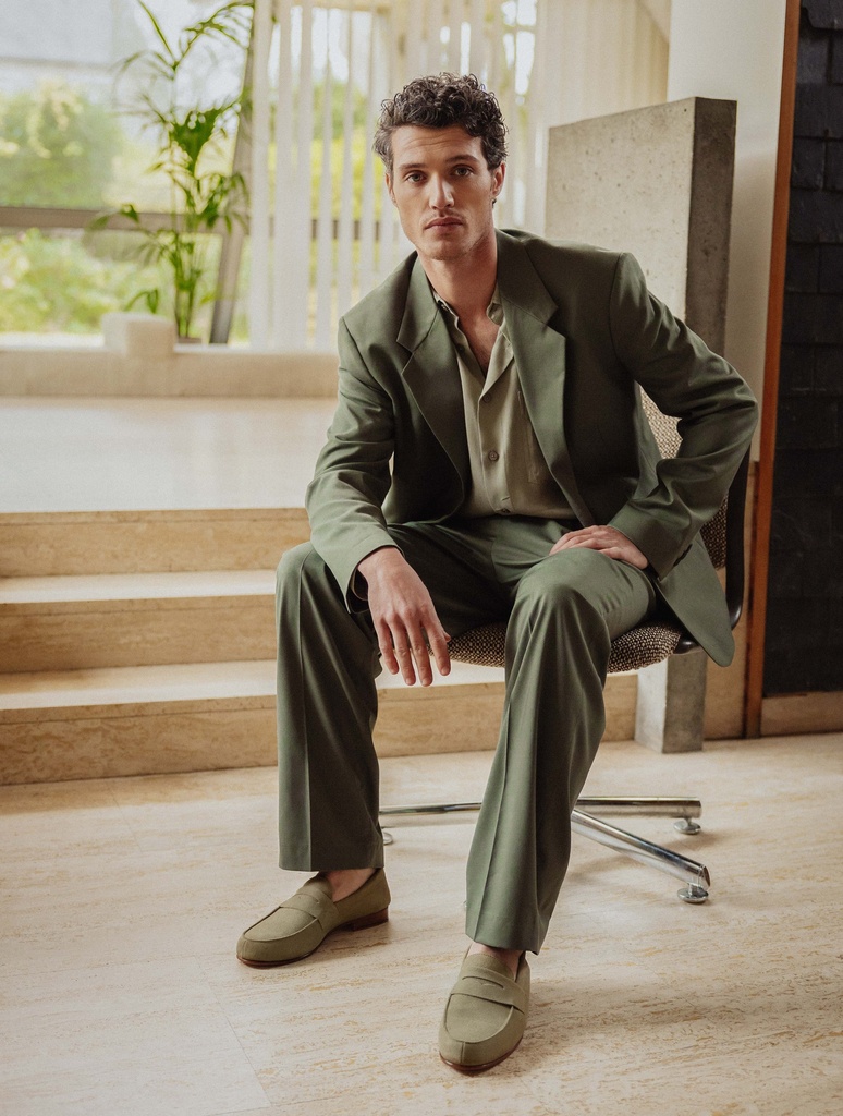 Mokassins : Stanley - Grege Green