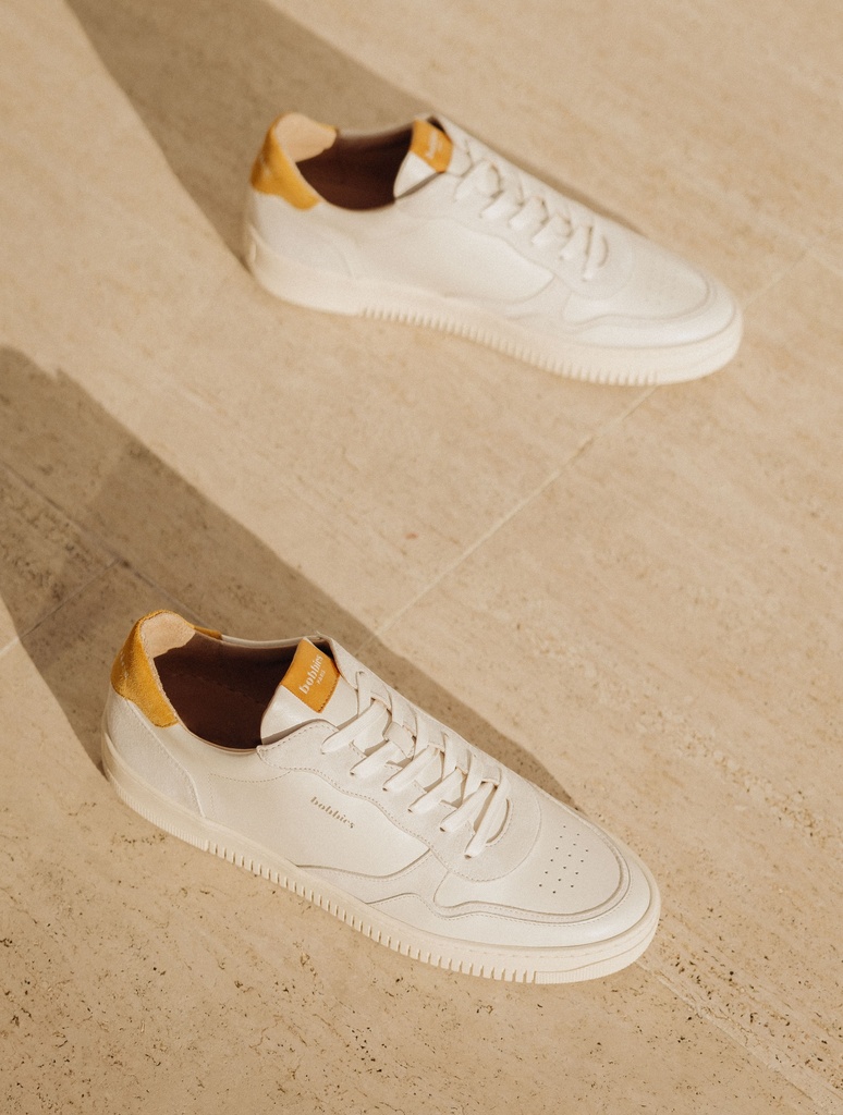 Zapatillas : Travis - Off White & Tuscan Yellow