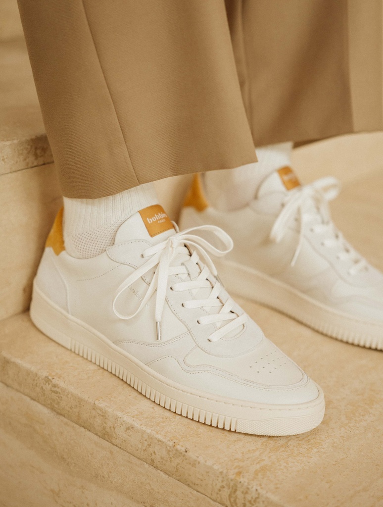 Zapatillas : Travis - Off White & Tuscan Yellow