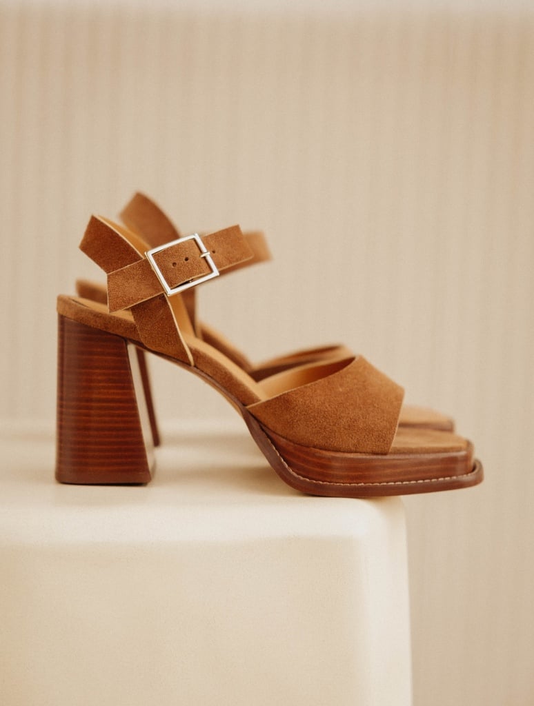 Heeled Sandals : Anita - Squirrel