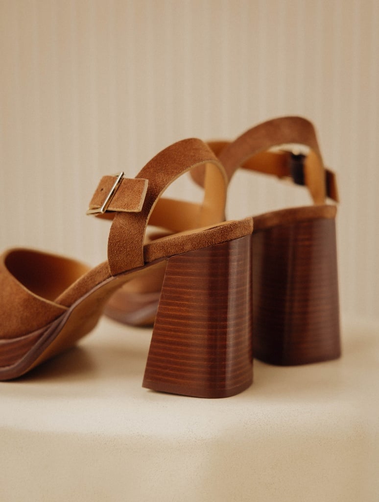 Heeled Sandals : Anita - Squirrel