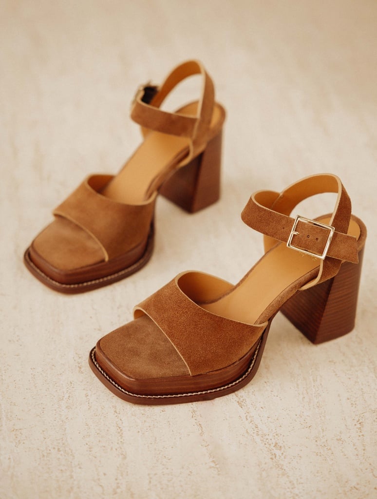 Heeled Sandals : Anita - Squirrel