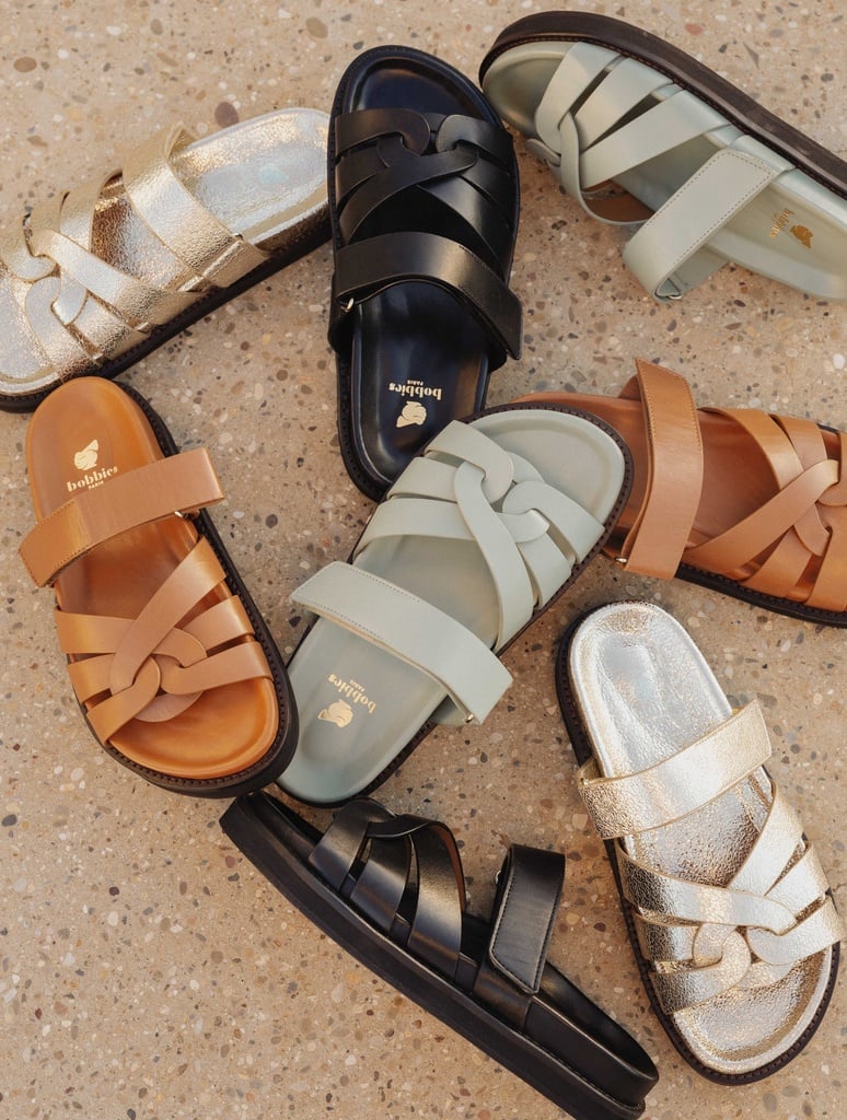 Sandales Plates : Atlas - Passion Black