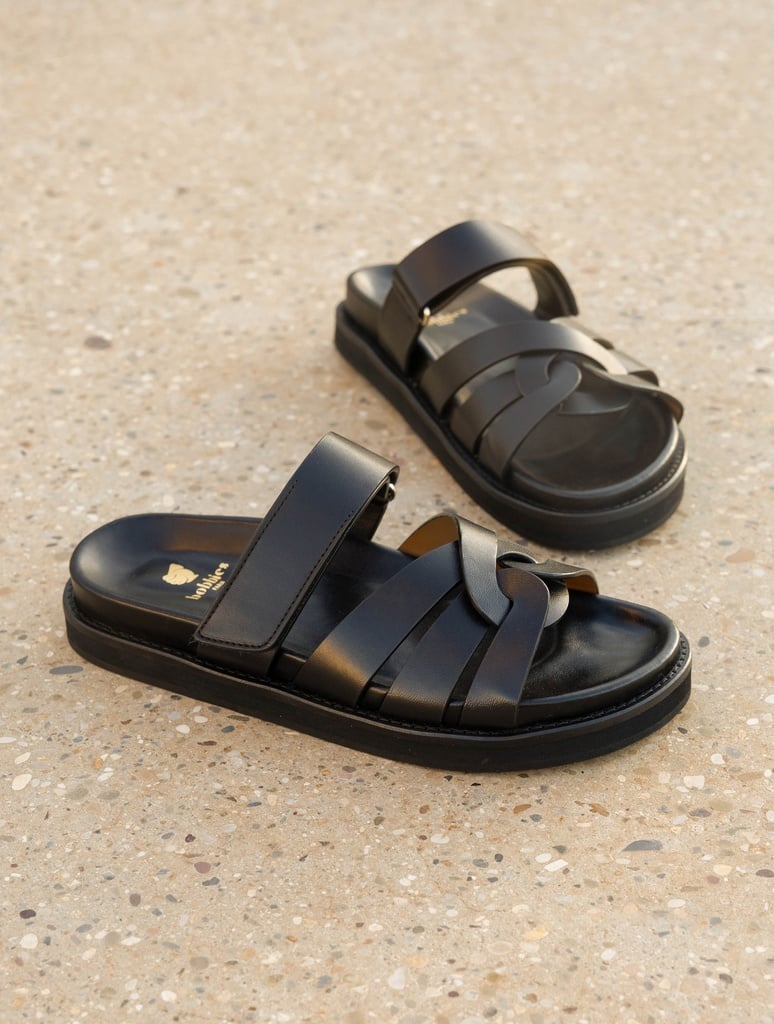 Flat Sandals : Atlas - Passion Black