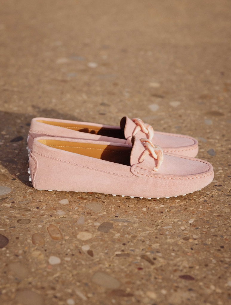 Mokassins & Derbys : Britt - Powder Pink