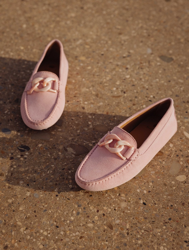 Mokassins & Derbys : Britt - Powder Pink