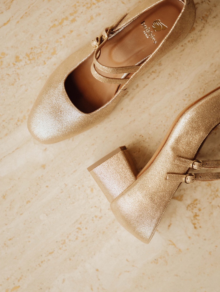 Babies & Escarpins : Bettany - Iridescent Champagne