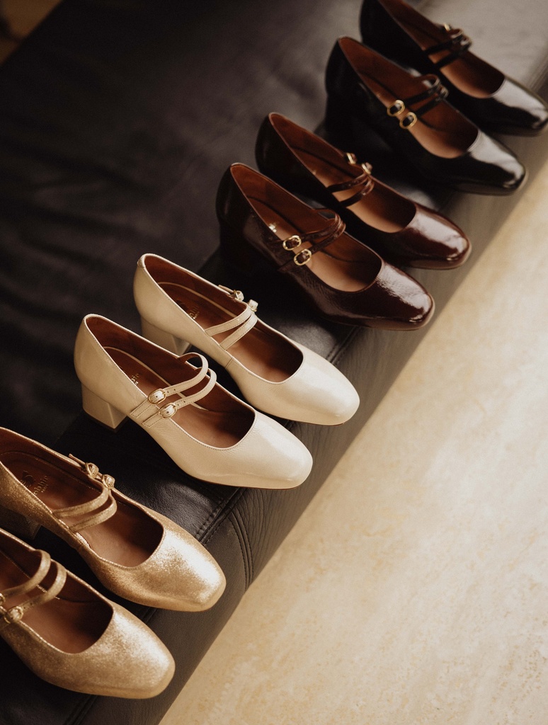 Babies & Escarpins : Bettany - Iridescent Champagne