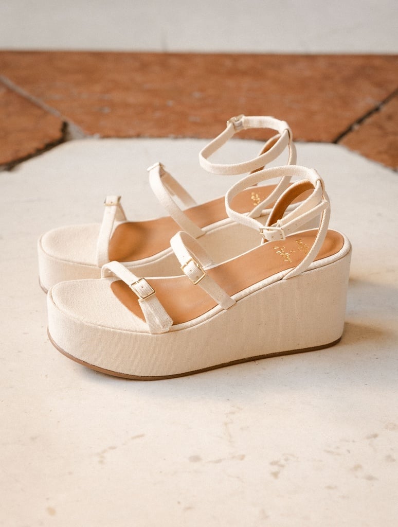 Alpargatas con cuña : Citta - Toledo Linen