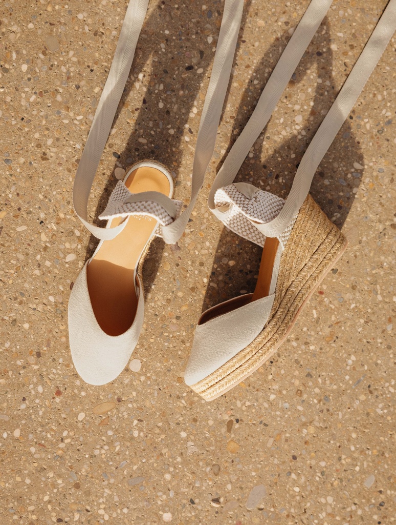 Alpargatas con cuña : Camila - Toledo Linen