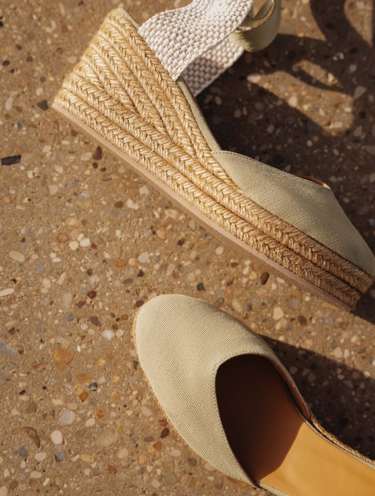 Espadrille Wedges : Camila - Olive