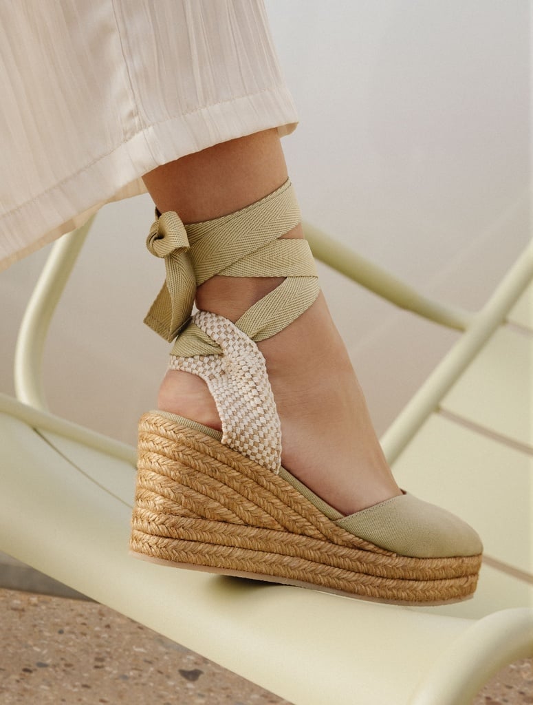 Espadrilles Compensées : Camila - Olive