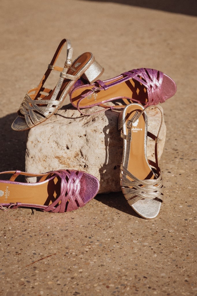 Heeled Sandals : Cara - Party Pink