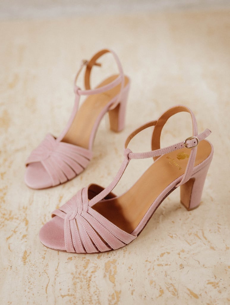 Sandalen mit Absatz : Daisy - Dusty Pink