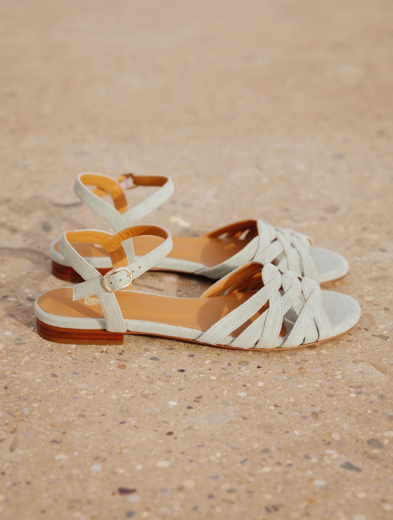 Flat Sandals : Ellis - Soft Sage