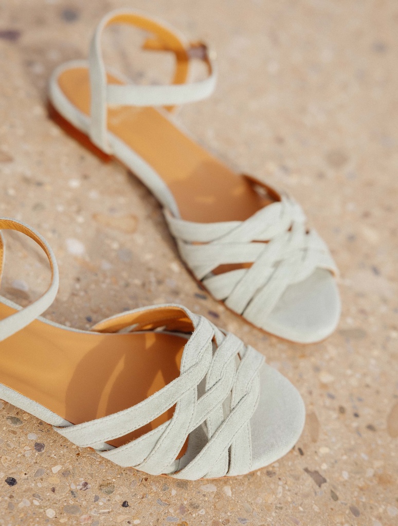 Flat Sandals : Ellis - Soft Sage