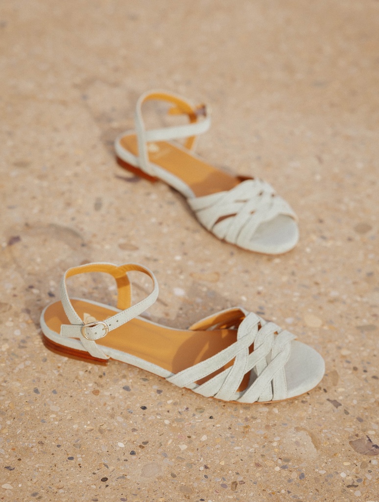 Flat Sandals : Ellis - Soft Sage
