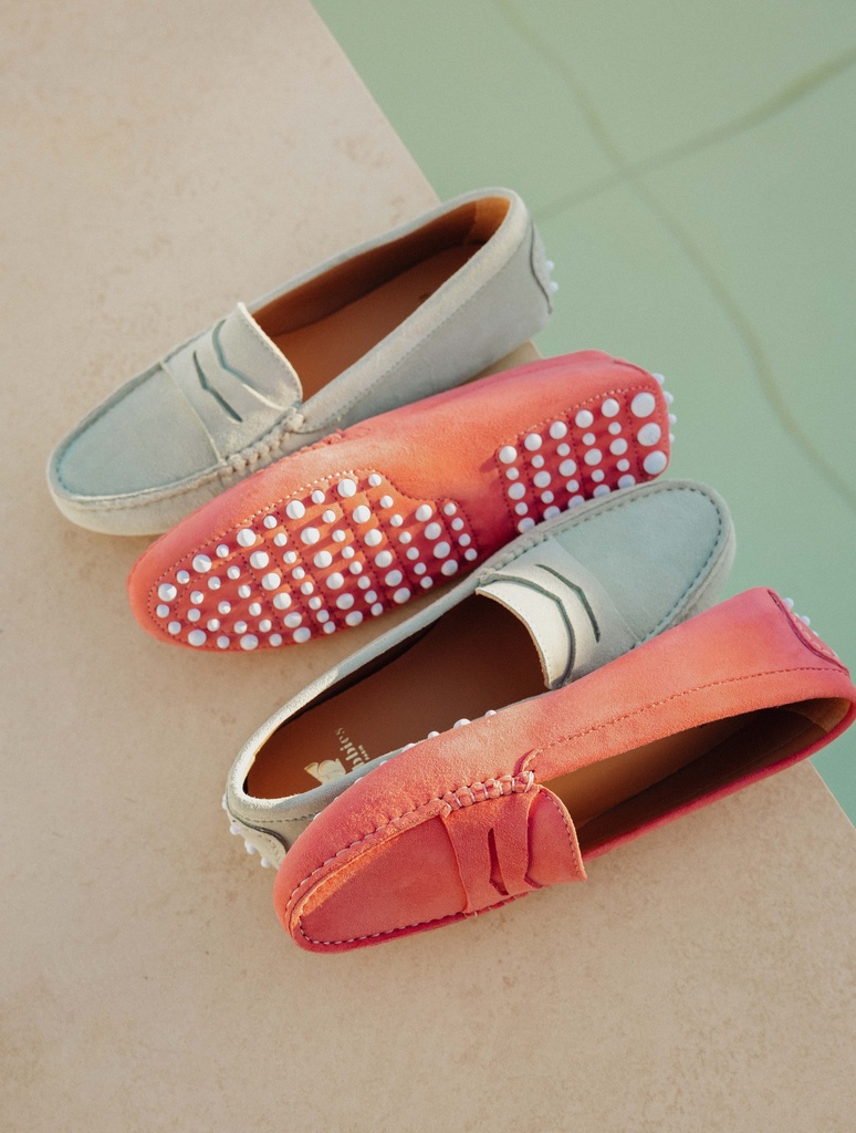 Mocassins & Derbies : Emma - Miami Pink