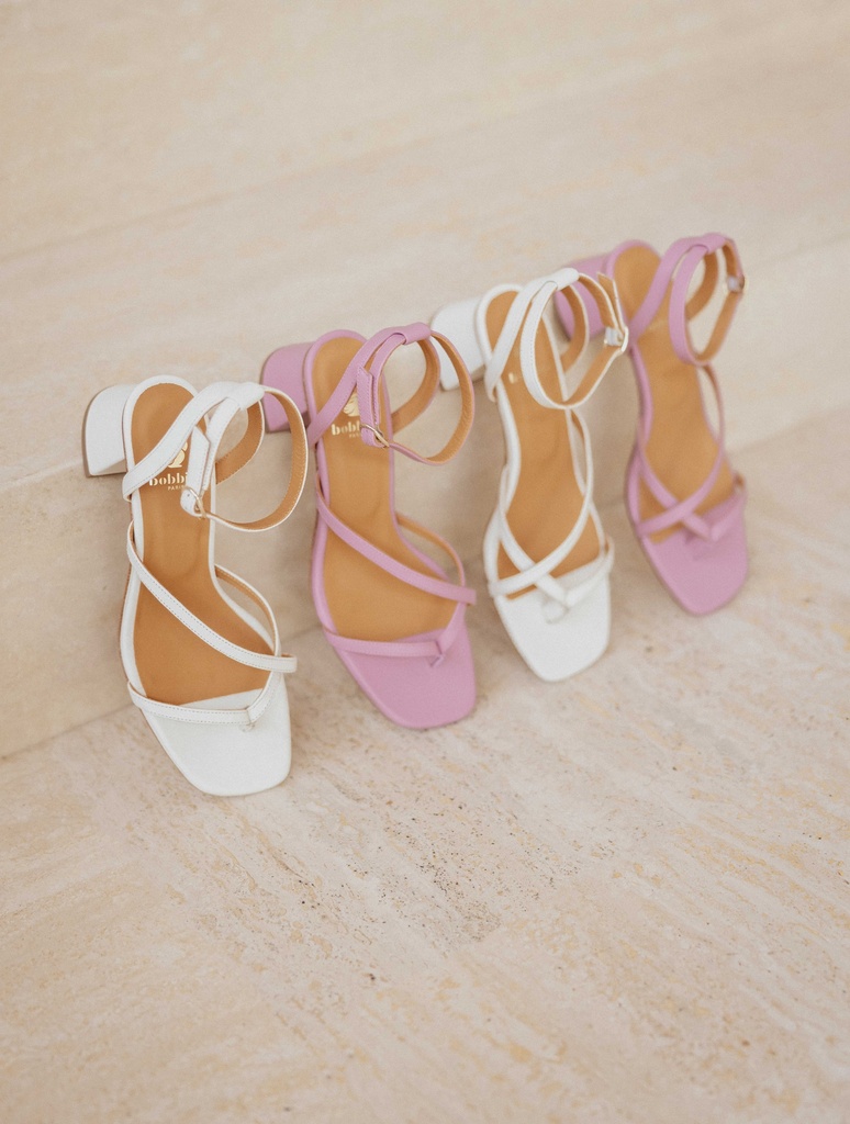 Sandales à Talons : Ginnie - Pink Haze