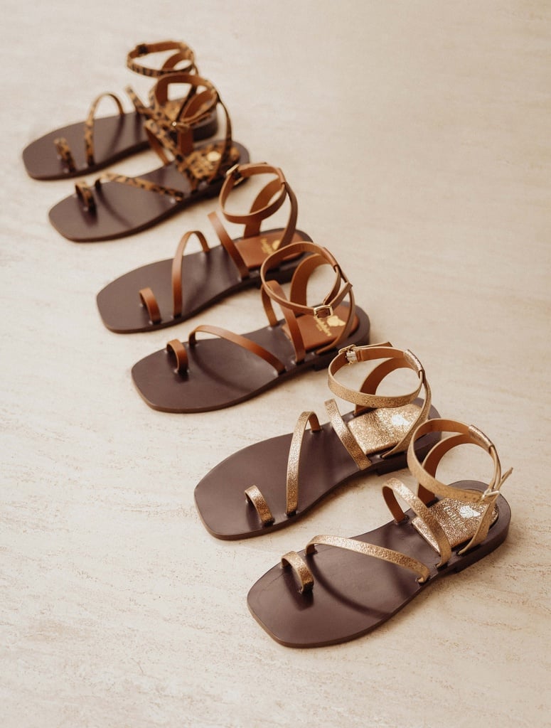 Flat Sandals : Giorgia - Leopard