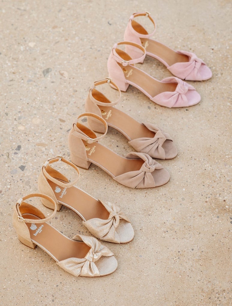Heeled Sandals : Gloria - Powder Pink