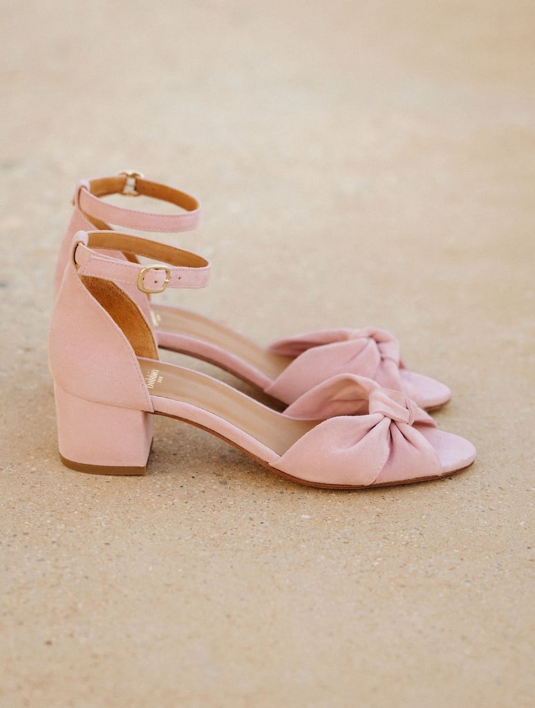 Heeled Sandals : Gloria - Powder Pink
