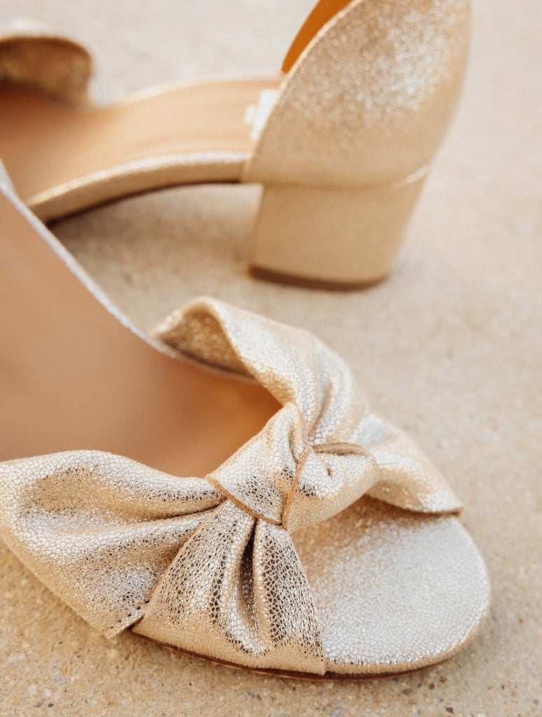 Sandalen mit Absatz : Gloria - Iridescent Champagne