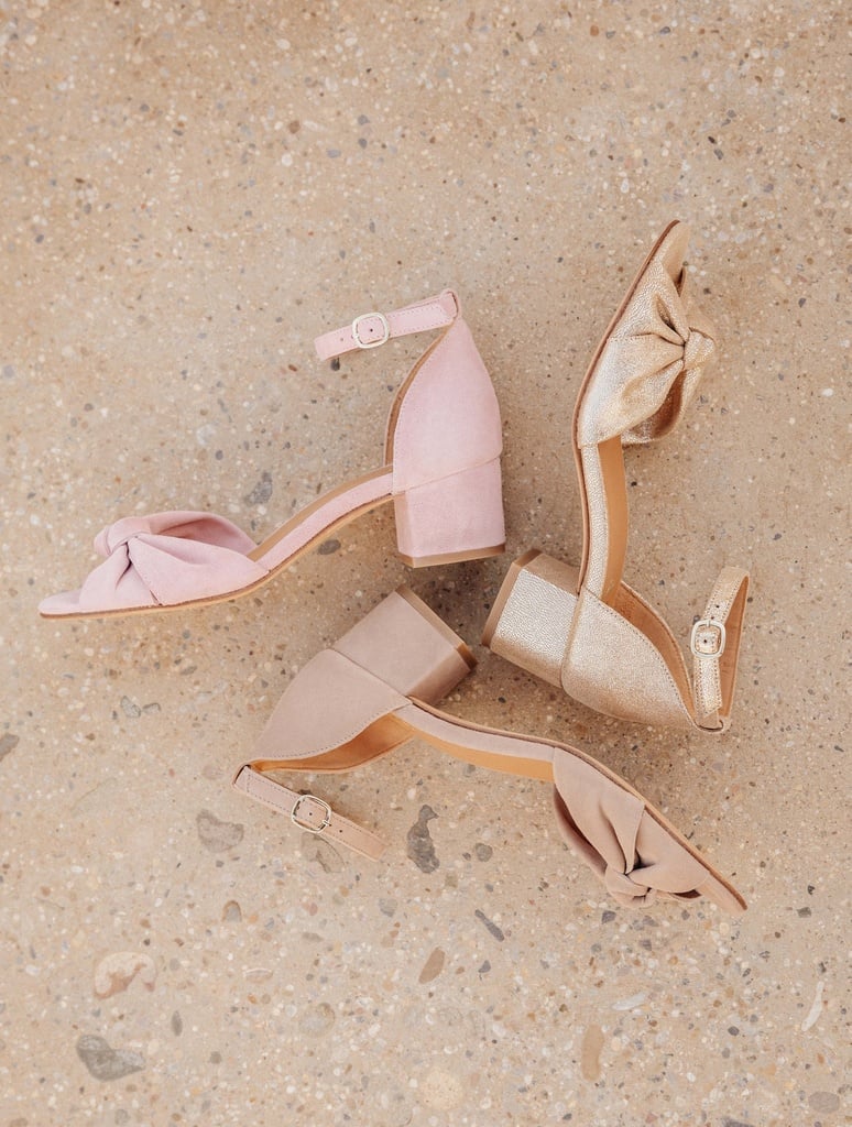 Sandalen mit Absatz : Gloria - Iridescent Champagne