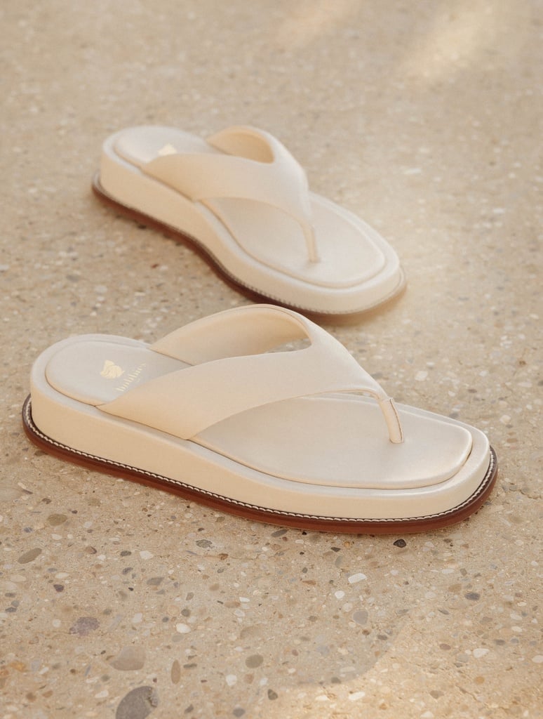 Sandales Plates : Hiromi - Beige