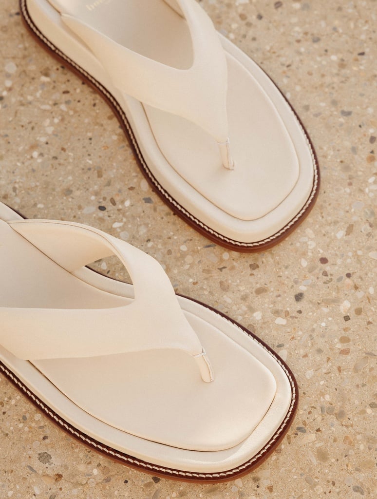 Sandales Plates : Hiromi - Beige