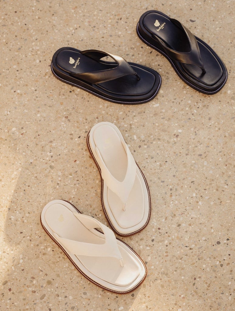 Sandales Plates : Hiromi - Beige