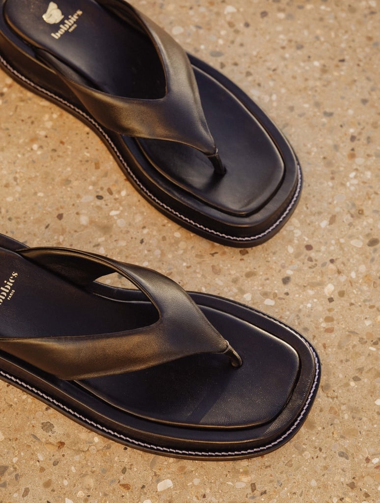 Flache Sandalen : Hiromi - Passion Black