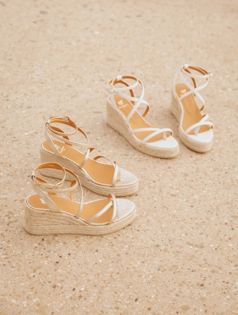 Espadrilles Compensées : Irene - Milk