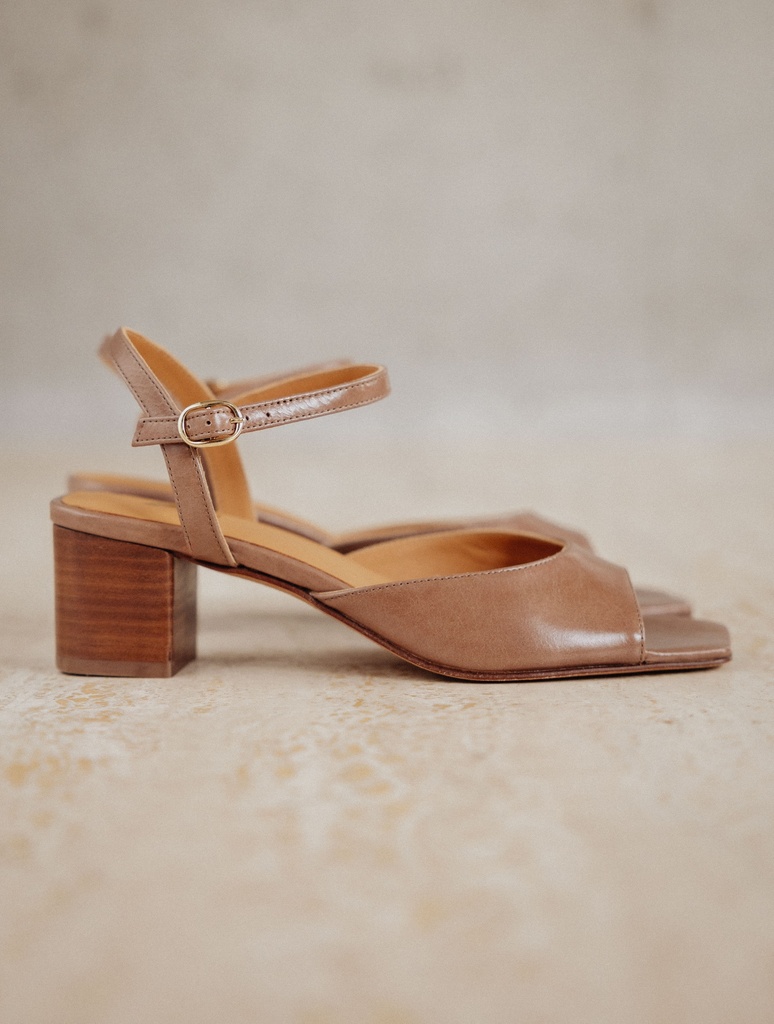 Sandales à Talons : Judy - Mocha