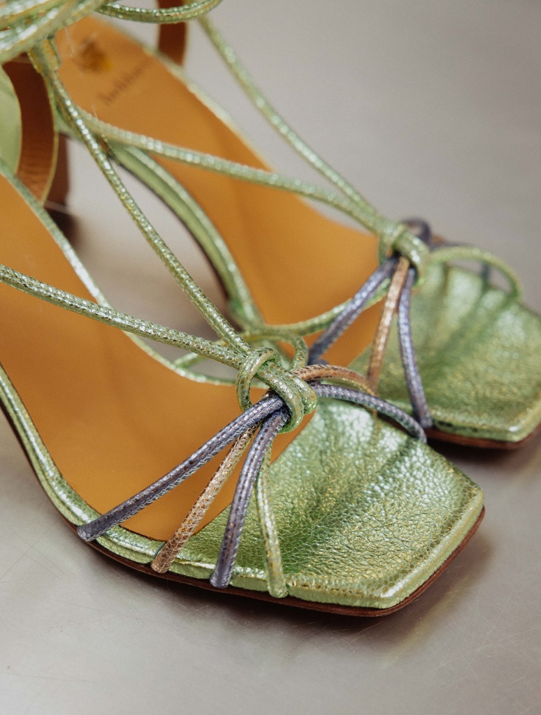 Heeled Sandals : Jenna - Mermaid