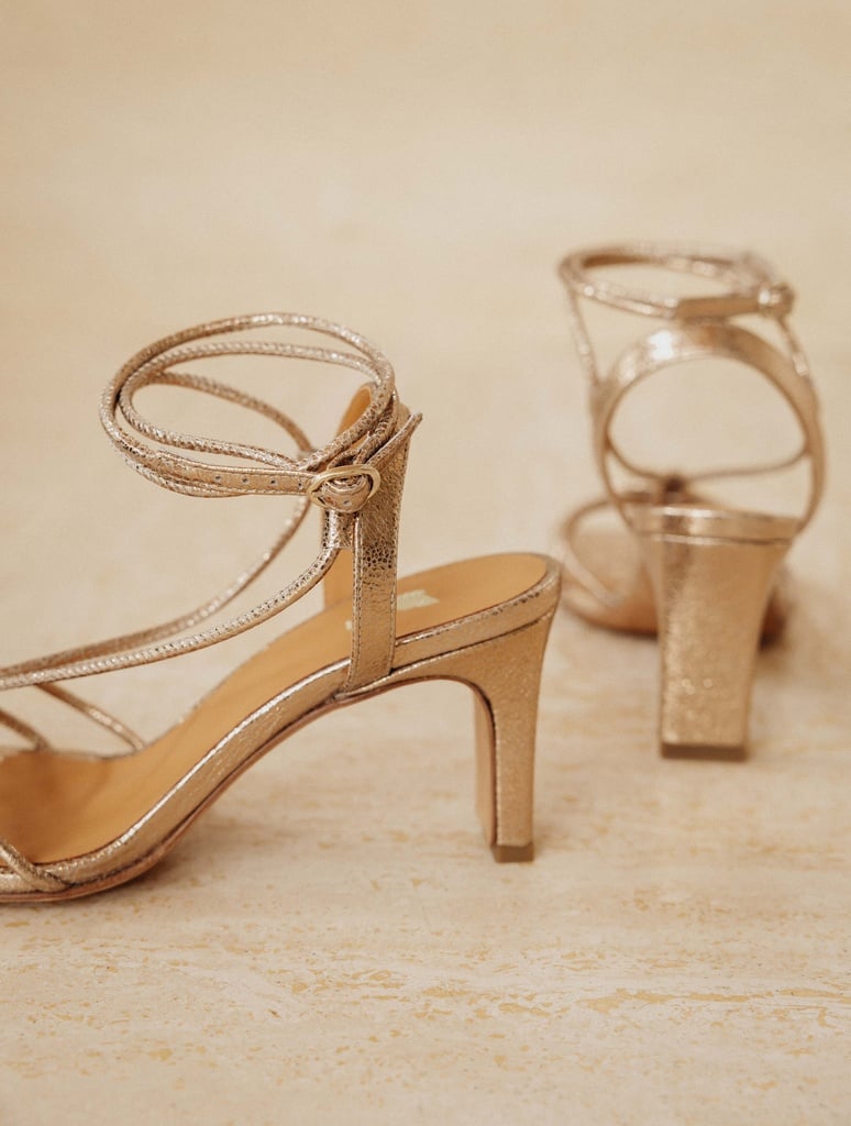 Sandalen mit Absatz : Jenna - Sepia Gold