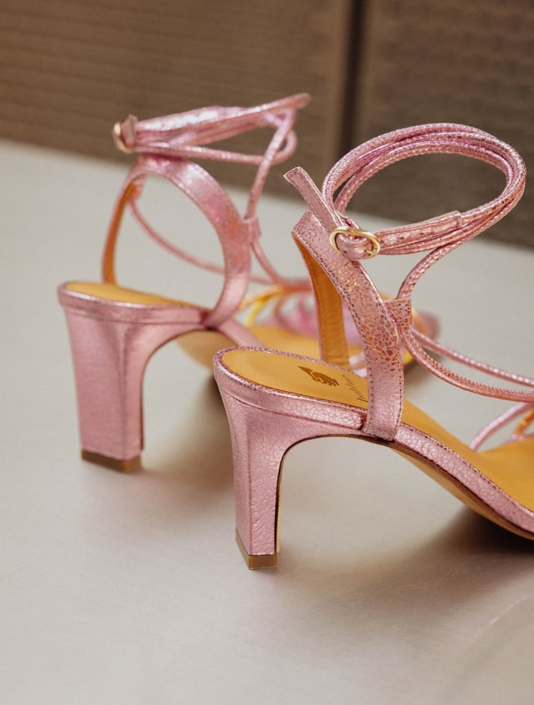 Heeled Sandals : Jenna - Party Pink
