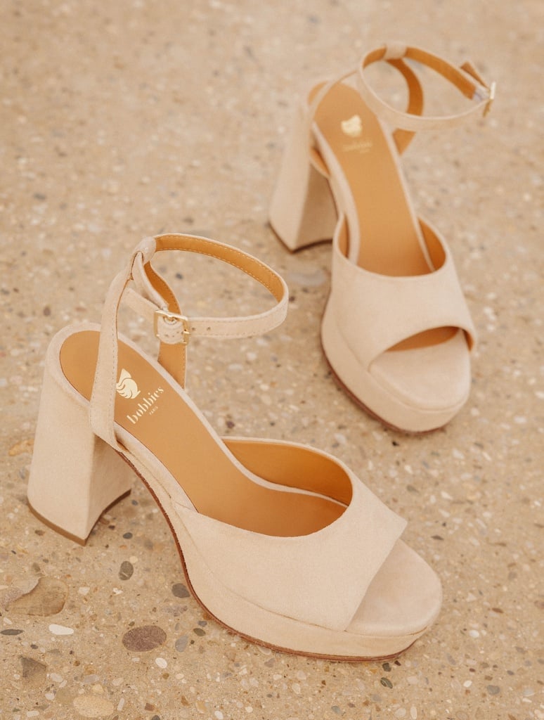 Sandales à Talons : Lisa - Milos Beige