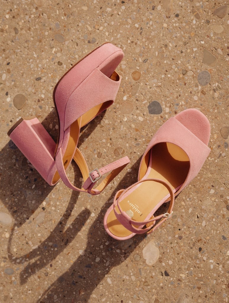 Heeled Sandals : Lisa - Bubblegum