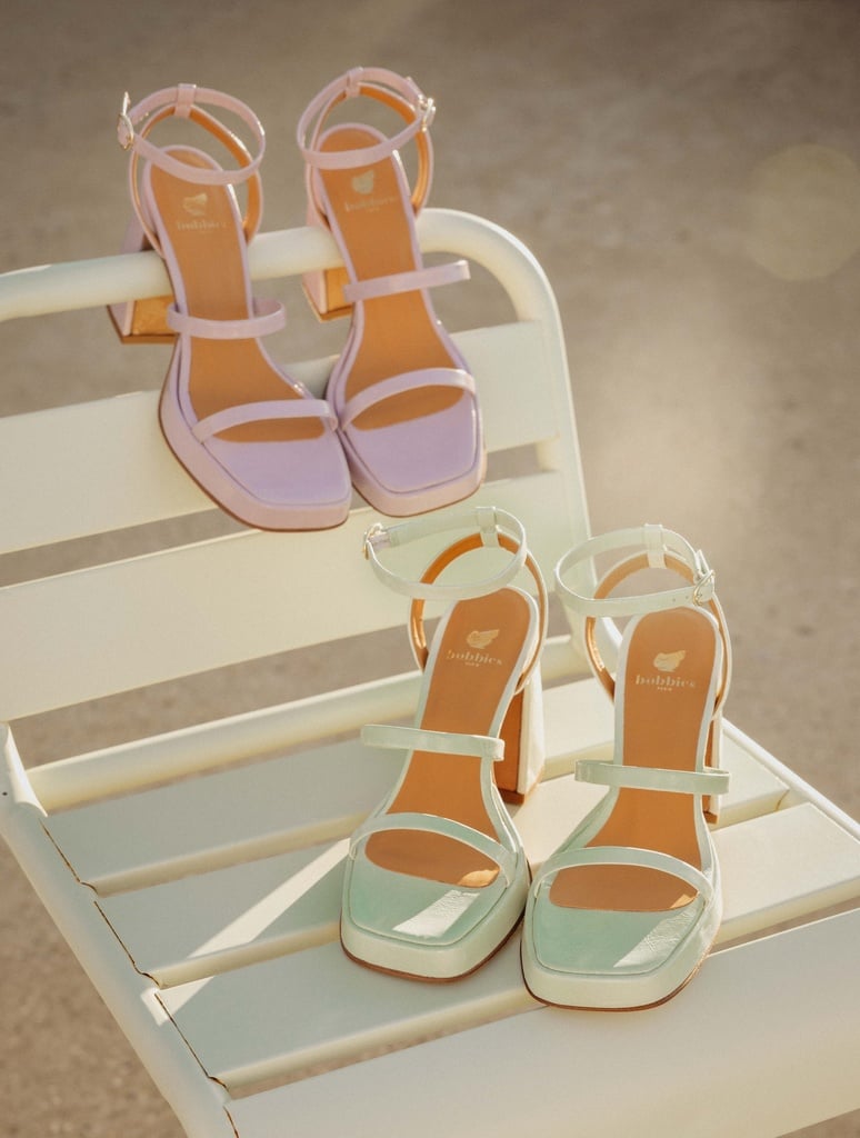 Heeled Sandals : Leny - Iced Mint