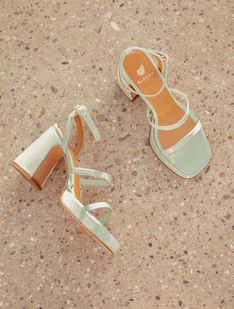 Heeled Sandals : Leny - Iced Mint