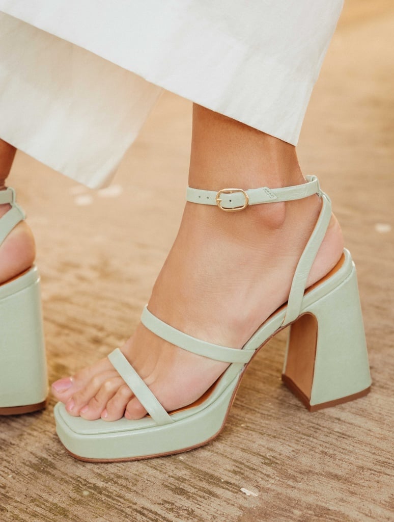 Heeled Sandals : Leny - Iced Mint