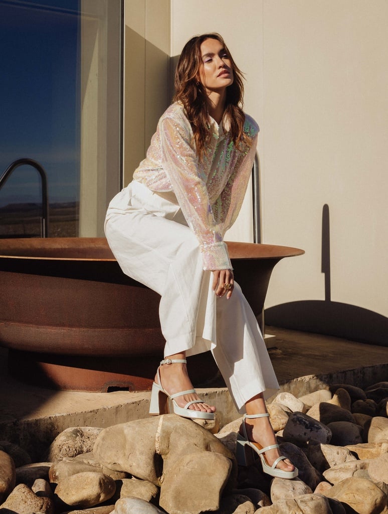 Heeled Sandals : Leny - Iced Mint